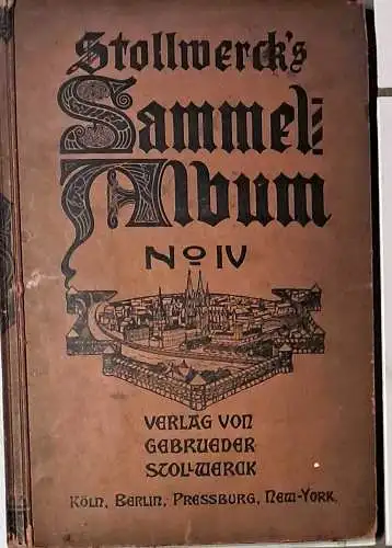 Stollwerck´s Sammel - Album IV -- fast KOMPLETT ! - Gruppe 140 - 199. 