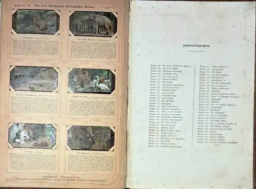 Stollwerck´s Sammel - Album IV -- fast KOMPLETT ! - Gruppe 140 - 199. 