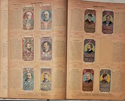 Stollwerck´s Sammel - Album IV -- fast KOMPLETT ! - Gruppe 140 - 199. 