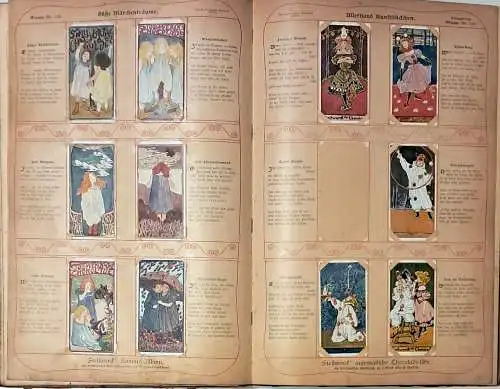Stollwerck´s Sammel - Album IV -- fast KOMPLETT ! - Gruppe 140 - 199. 