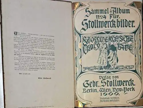 Stollwerck´s Sammel - Album IV -- fast KOMPLETT ! - Gruppe 140 - 199. 
