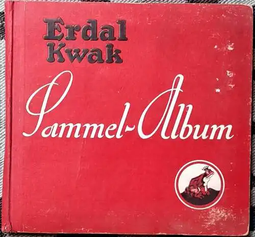ERDAL  KWAK  Sammel-Album Serien mit 108 Bildern in 18 Serien. 