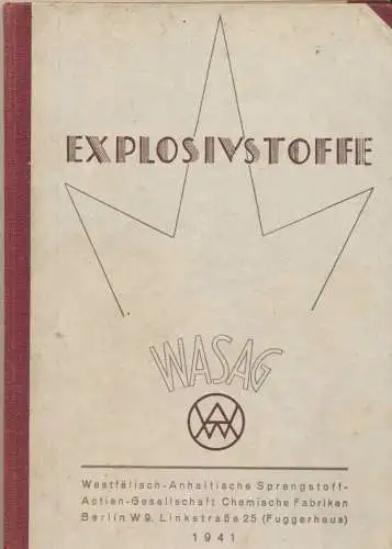 Esplosivstoffe. 