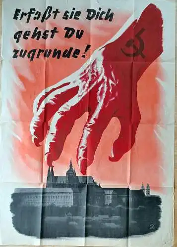 Erfaßt sie Dich, gehst Du zugrunde !. 