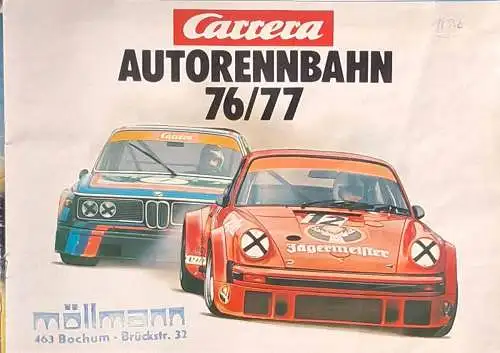 Carrera - Autorennbahn 76 / 77. 