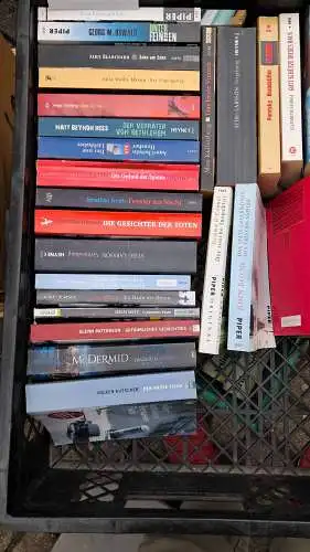 Romane / Kriminalromane verschiedene Verlage 24 Stück. 