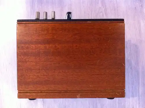 Präzisions Kondensator mit hoher Auflösung
Precision Capacitor 722-D General Radio Co. Cambridge 
