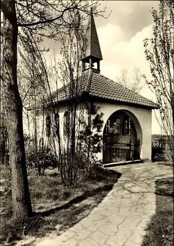 Ak Waltrup Altenberge, Kriegergedächtniskapelle und Madonna der Landstraße