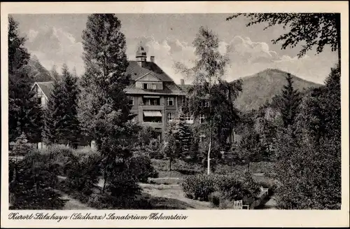 Ak Sülzhayn Ellrich Südharz, Sanatorium Hohenstein 