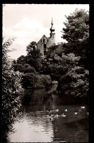 Ak Neckarelz Mosbach im Neckar Odenwald Kreis, Blick auf die Johanniterkirche