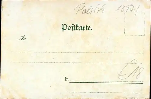 Litho Nieder mit dem tschechischen Staatsrecht, Der Deutsche Michel ist erwacht