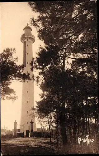 Ak La Tremblade Charente Maritime, Phare de La Coubre, Leuchtturm