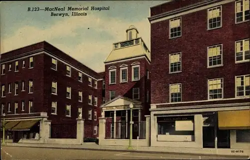 Ak Berwyn Illinois USA, MacNeal Memorial Hospital, Krankenhaus