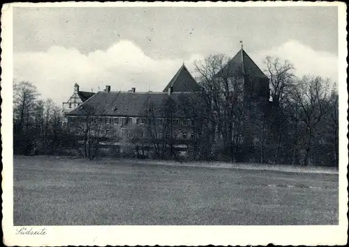 Ak Rheda Wiedenbrück in Nordrhein Westfalen, Blick auf die Kinderheilstätte Schloss Rheda