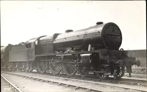 Foto Ak Britische Eisenbahn, Dampflokomotive, Steam locomotive, LMS, 6143, Mail