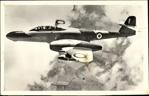 Ak Armstrong Whitworth Meteor N F 11, Jagdflugzeug der Royal Air Force