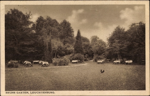 Ak Leuchtenburg Schwanewede In Niedersachsen Bruns Garten Nr