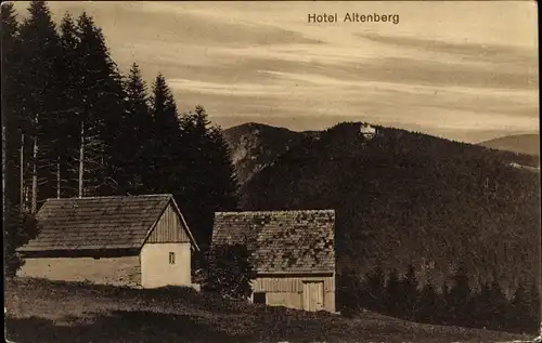 Ak Neubois Gereuth Elsass Bas Rhin, Blick auf Hotel Altenberg