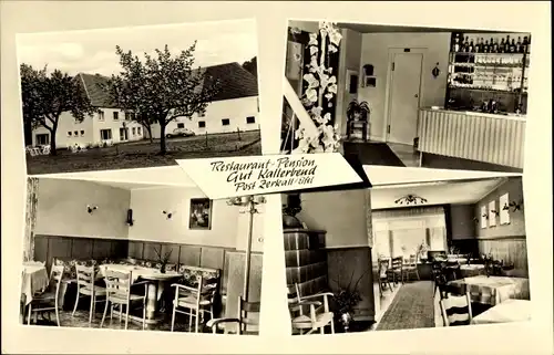 Ak Zerkall Hürtgenwald Nordrhein-Westfalen, Restaurant Pension Gut Kallerbend, Inh. Herbert Humpert