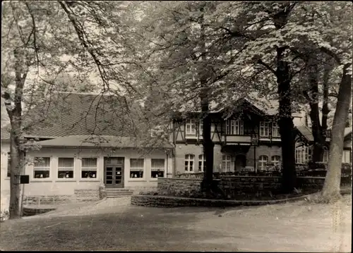 Foto Ak Königslutter an der Elm, Waldgaststätte Lutterspring, Besitzer H. Wasmus