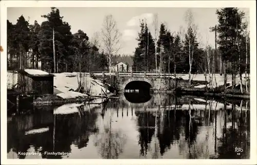 Ak Kopparberg Schweden, Finnhyttebron, Brückenpartie