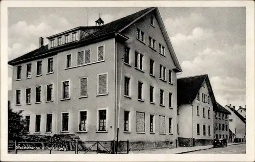 Ak Betzingen Reutlingen in Baden Württemberg, Blick auf die Meisterschule