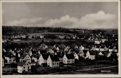 Ak Betzingen Reutlingen in Baden Württemberg, Panorama vom Ort, Wohnhäuser