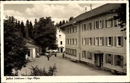 Ak Sulzberg in Oberallgäu, Partie am Jodbad