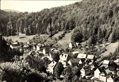 Ak Rohrbach in Thüringen, Blick auf den Ort mit Umgebung