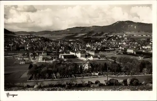 Ak Ebingen Albstadt im Zollernalbkreis, Blick auf den Ort mit Umgebung