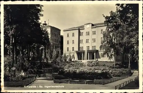 Ak Mittweida in Sachsen, Blick zur Ingenieurschule