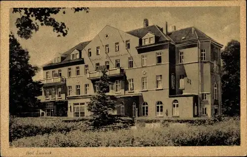 Ak Bad Lausick in Sachsen, Blick auf das Kurhotel Herrmannsbad