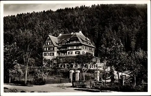 Ak Sulz am Neckar in Baden Württemberg, Blick auf das Erholungsheim Pfisterwald