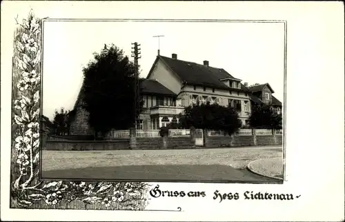 Foto Ak Hessisch Lichtenau im Werra Meißner Kreis, Straßenpartie, Gebäude