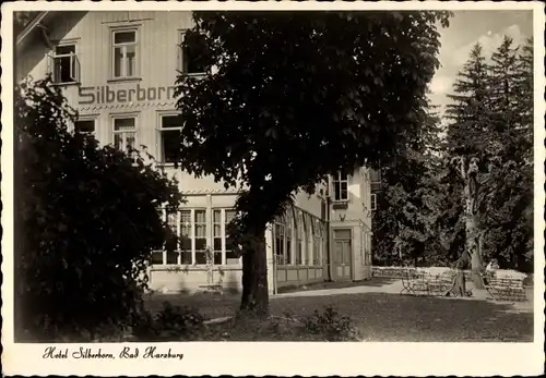 Ak Bad Harzburg in Niedersachsen, Hotel Silberborn, Inh. Siegfried Müller
