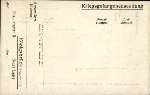 Ak Königsbrück in der Oberlausitz, Ankunft von französischen Kriegsgefangenen, I. WK