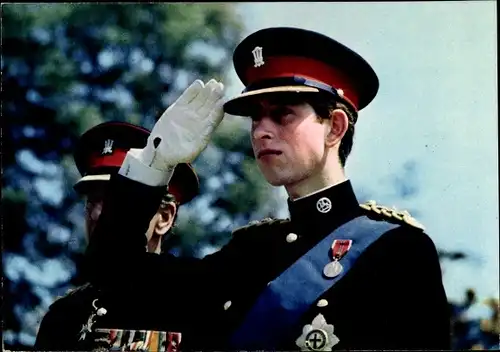 Ak The Prince of Wales, Colonel in Chief, Royal Regiment of Wales, Prince Charles, Portrait