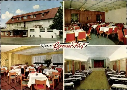 Ak Göttingen in Niedersachsen, Hotel Groner Hof, Inneres, Besitzer H. Hense