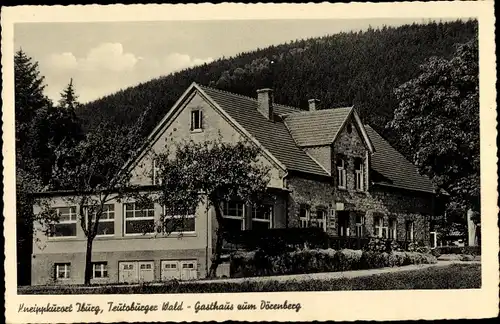 Ak Bad Iburg in Niedersachsen, Gast- und Kaffeehaus Zum Dörenberg, Hermann Bäumker