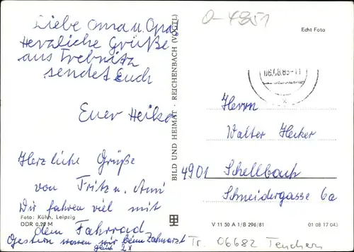 Ak Trebnitz Teuchern im Burgenlandkreis, Kindergarten, Gemeindehaus, Siedlung, Artur Göritz Platz