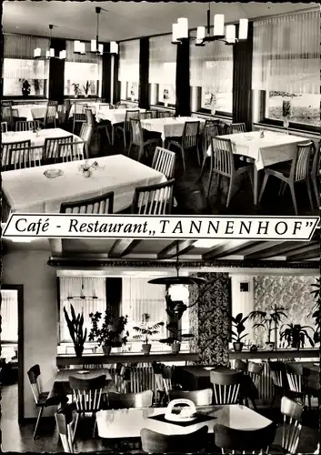 Ak Rüggeberg Ennepetal, Cafe Restaurant Tannenhof, Erich Korthaus, Neuenhaus 39