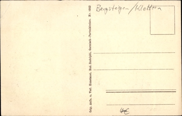 Datierung eines Kletterers