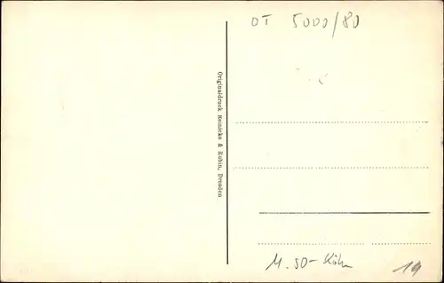 Ak Mülheim Köln Nordrhein Westfalen, Friedrich Wilhelm Straße mit Post