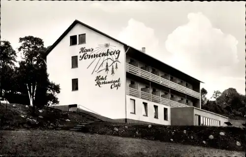 Ak Schotten im Vogelsbergkreis Hessen, Blick auf das Haus Sonnenberg, Inh. Conrad KG