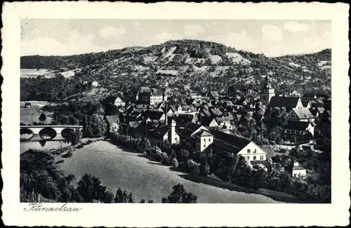Ak Künzelsau im Hohenlohekreis Baden Württemberg, Gesamtansicht des Ortes