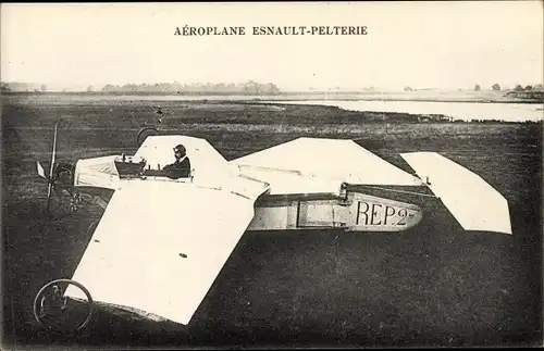 Ak Aéroplane Esnault Pelterie, Monoplan, Rep.2, Flugpioniere