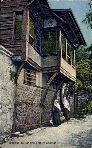 Ak Konstantinopel Istanbul Türkei, Epoque de l'ancien empire ottoman, quartier turc a Stamboul