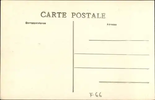 Ak Amelie les Bains Pyrénées Orientales, Vue generale et Canigou, Ortschaft mit Landschaftsblick