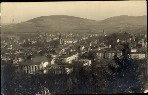 Foto Ak Bad Kissingen Unterfranken Bayern, Blick auf den Ort mit Umgebung