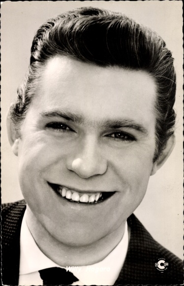 Ak Sänger Willy Hagara, Portrait, Philips Nr. 2118226 oldthing